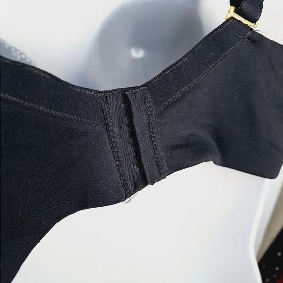 Soma Embraceable Balconette Bra 40DD Lace Black Underwire Sexy Romantic - Picture 10 of 10